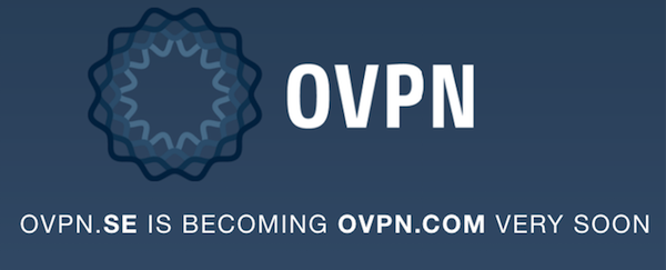 OVPN byter domän till OVPN.com